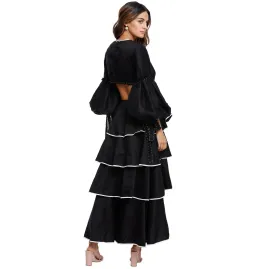 Aje Gracious Cut Out Dress Black Size AU 8 for rent on The Volte - image 2