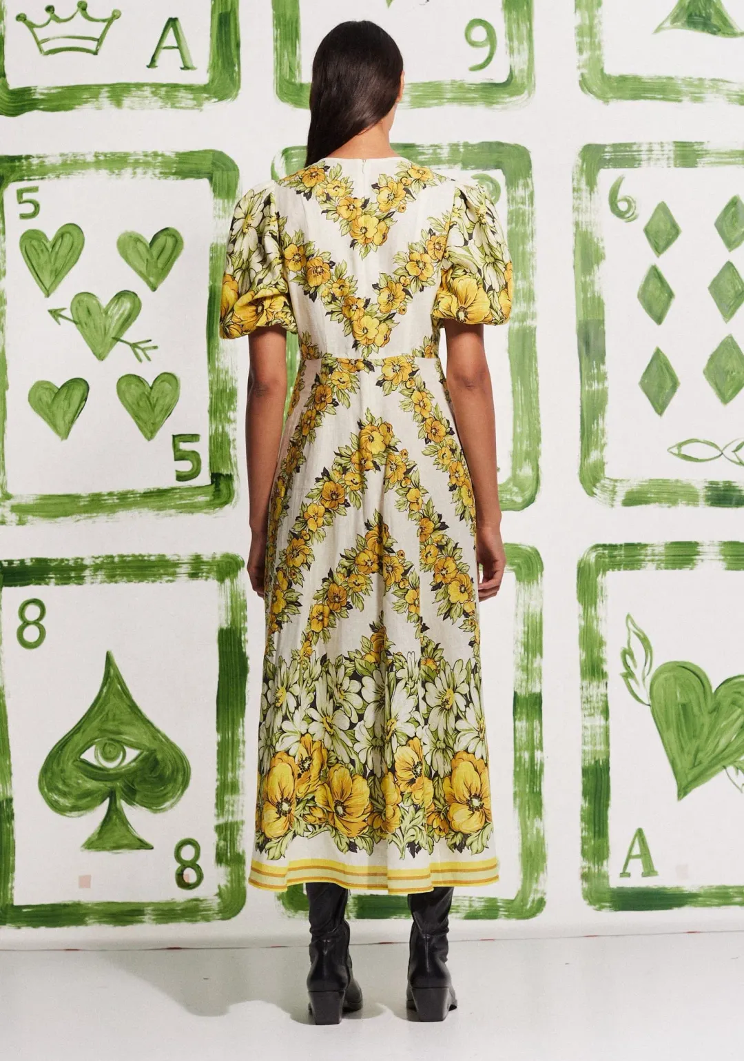 Alemais Gisela Midi Dress Size 4 AU / 0 US for rent on The Volte - main image