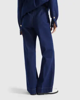 Seed Heritage Denim Classic Shirt Size 6 & Pocket High Waisted Jeans Size 10 Set Neptune Wash for rent on The Volte - image 5