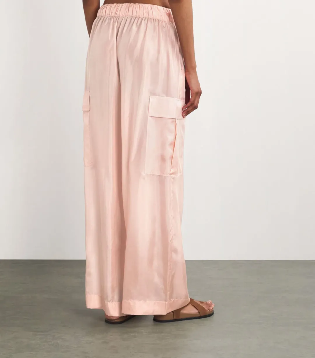 Zimmermann Manstyle Shirt Lemon and Relaxed Pocket Pants Pink Set Size 0 / AU 8 for rent on The Volte - main image