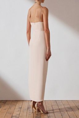 Shona Joy Core Cocktail Dress Nude for rent on The Volte - image 2