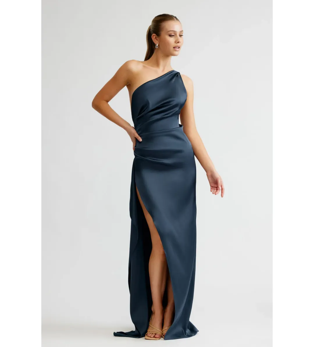 Lexi Samira Dress Orion Blue Size 6  for rent on The Volte - main image