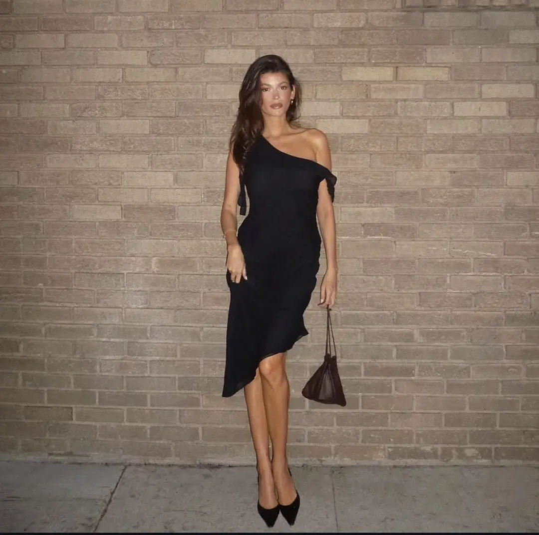 Realisation Par Carrie  Midi Dress Black Size 8 for rent on The Volte - main image