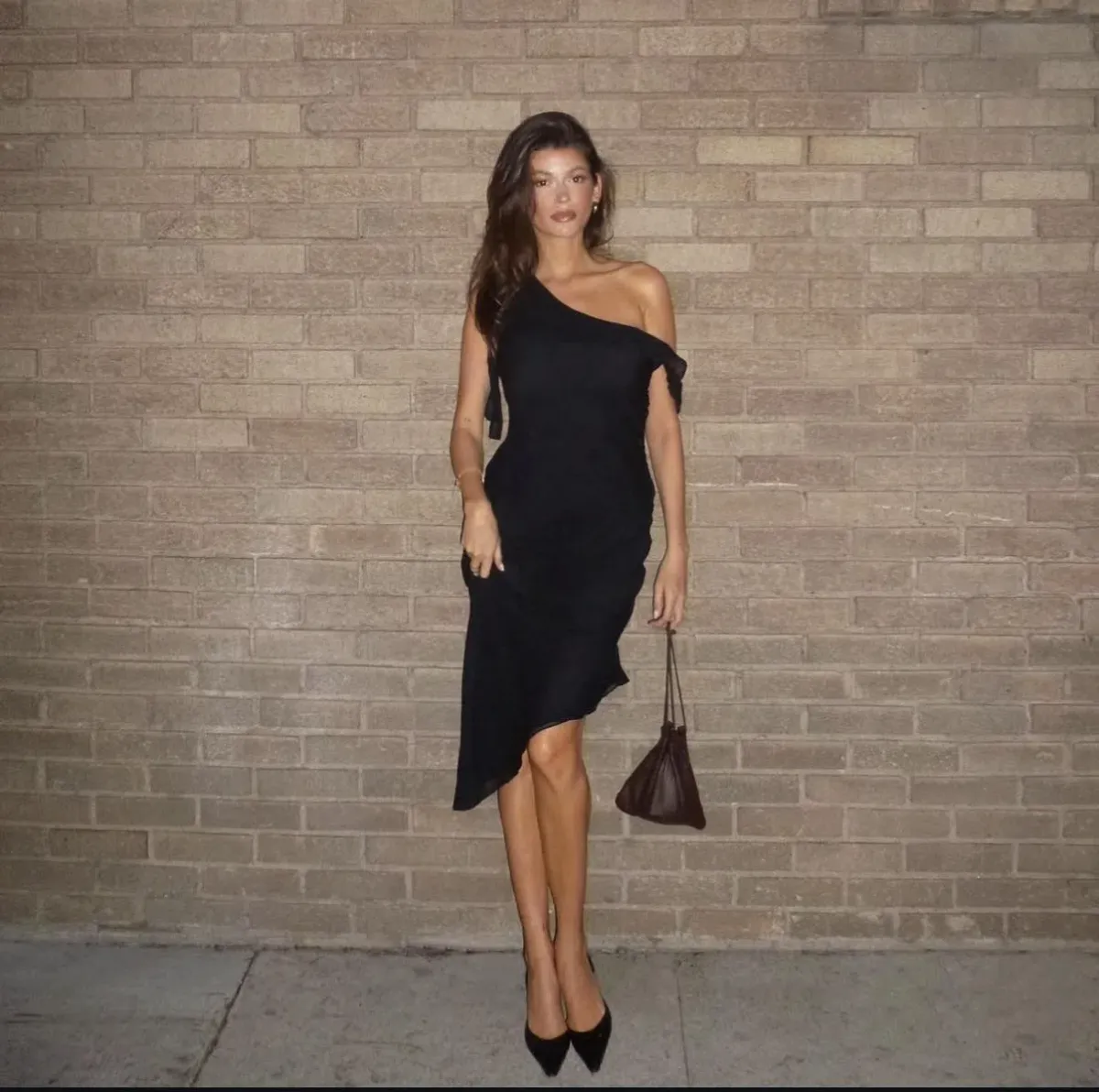 Realisation Par Carrie  Midi Dress Black Size 8 for rent on The Volte - main image