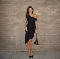 Realisation Par Carrie  Midi Dress Black Size 8 for rent on The Volte - image 1