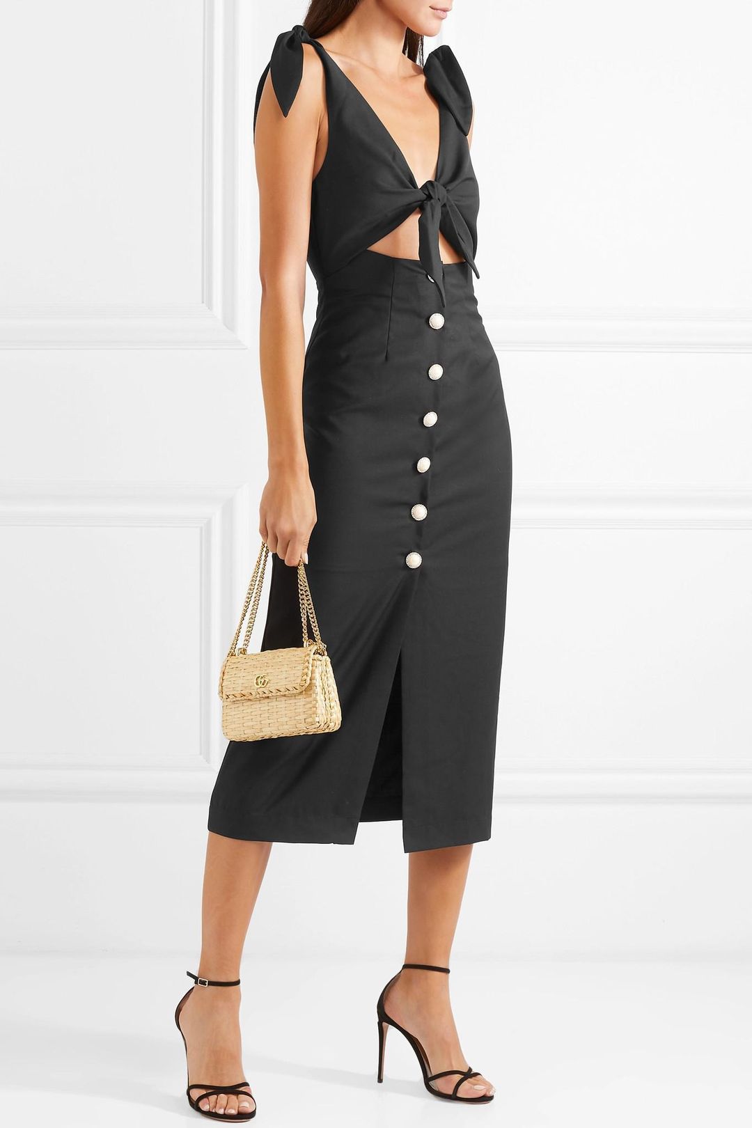 Alice Mcall Nara Dress Black Size 6 for rent on The Volte - main image