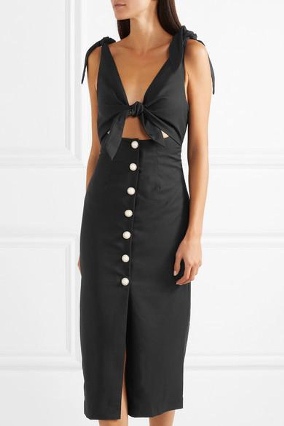 Alice Mcall Nara Dress Black Size 6 for rent on The Volte - main image