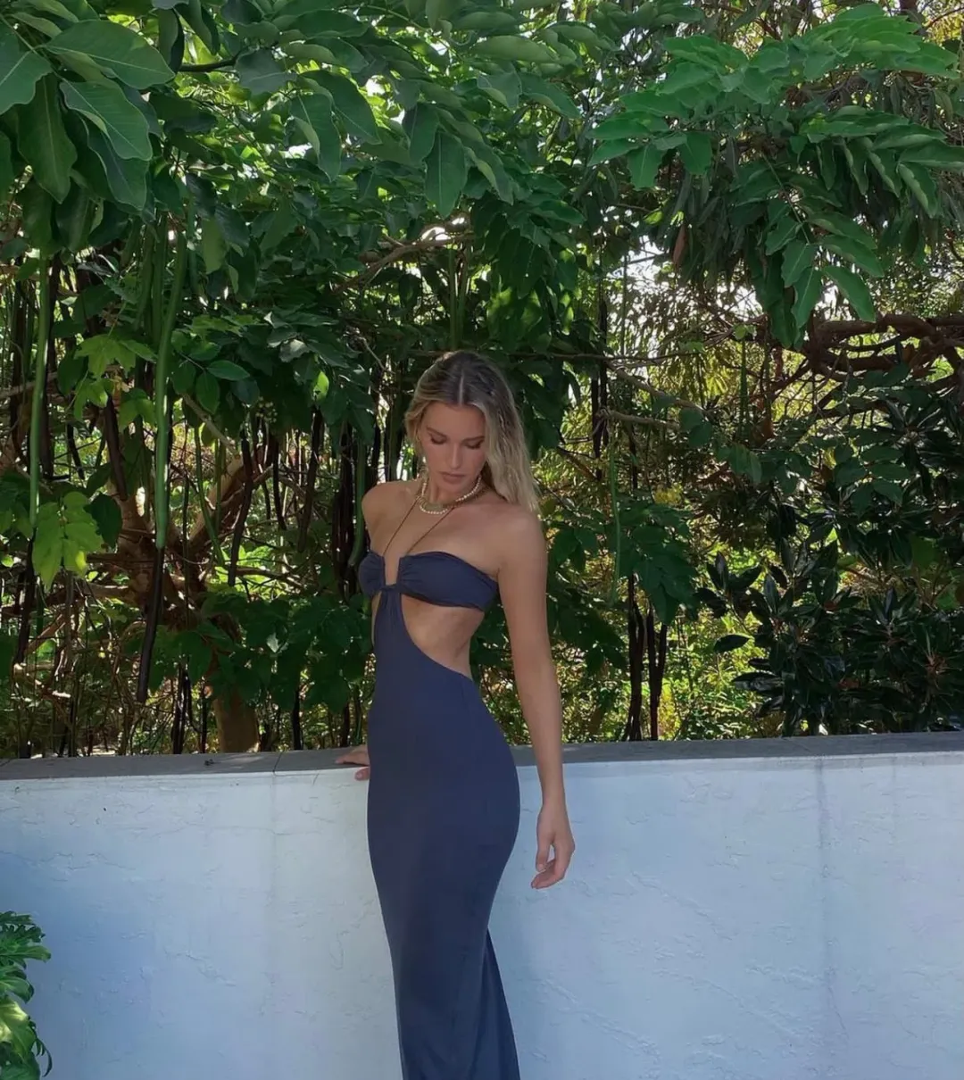 Natalie Rolt Willow Dress Navy Size 1 / AU 8 for rent on The Volte - main image