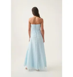 Aje Soundscape Maxi Dress In Ocean Breeze Size AU 6 for rent on The Volte - image 2