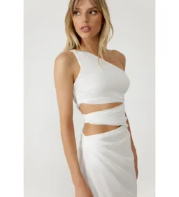 Lexi Aurea Dress White Size 6 for rent on The Volte - image 6