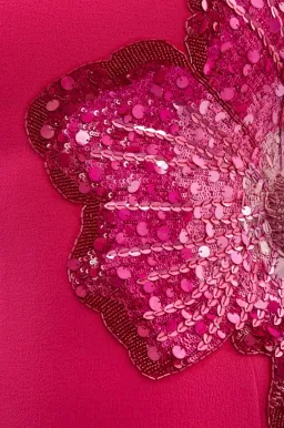 Rebecca Vallance The Layana Midi Dress Raspberry Size 12 for rent on The Volte - image 6