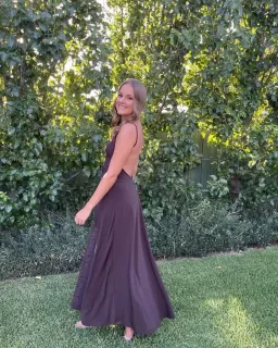 One Mile the Label Sammy Dress Brown Size 8 for rent on The Volte - image 5