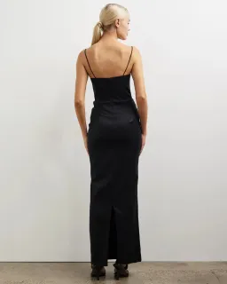 Elle Zeitoune Allison Maxi Dress Black Size 10  for rent on The Volte - image 2