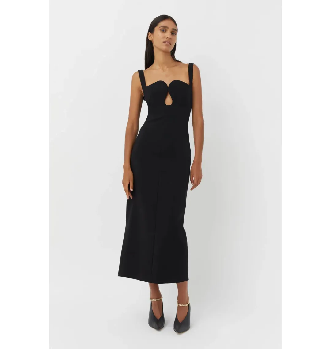 Camilla and Marc Brixton Dress Black Size AU 8 for rent on The Volte - main image