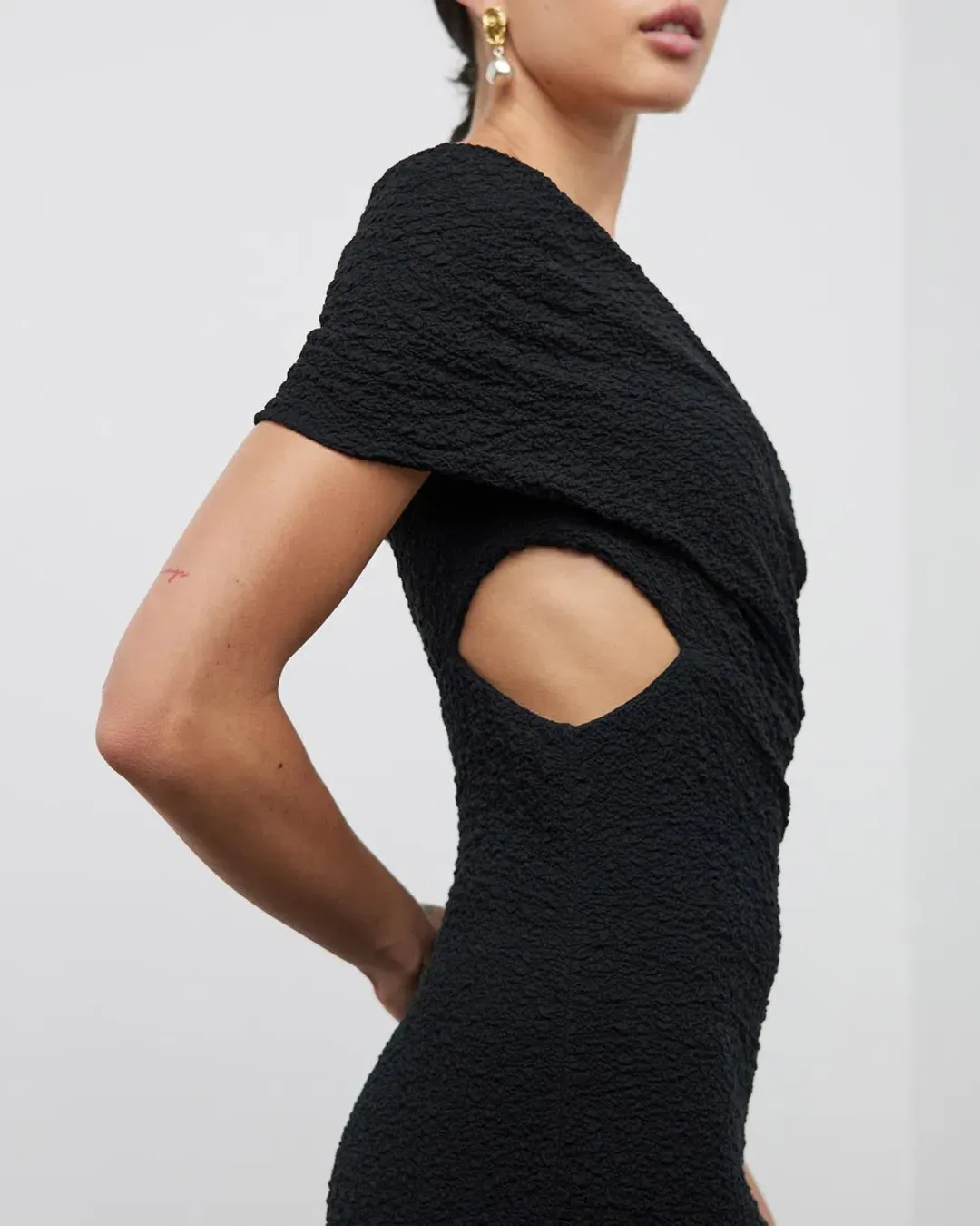 Camilla and Marc Toledo Dress Black Size AU 10 for rent on The Volte - main image