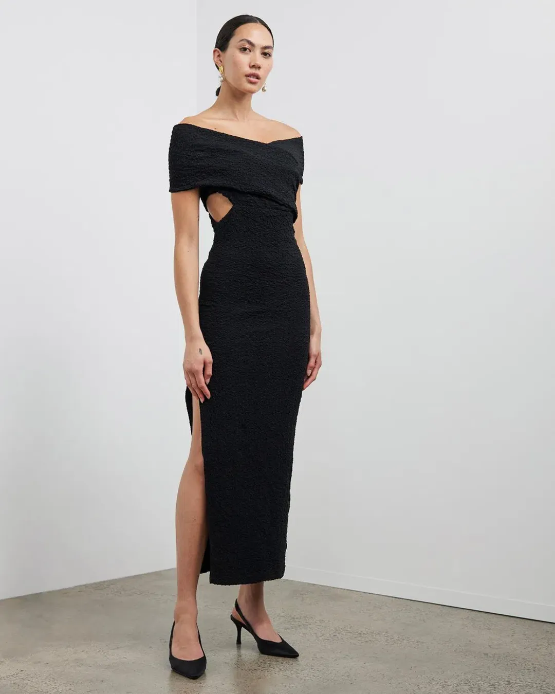 Camilla and Marc Toledo Dress Black Size AU 10 for rent on The Volte - main image