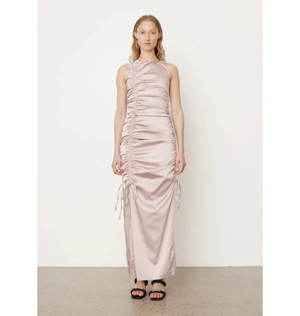 Wynn Hamlyn Nadine Dress Pink Size AU 8 for rent on The Volte - main image