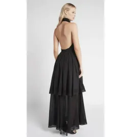 Aje Sienna Dress Black Size AU 10 for rent on The Volte - image 3