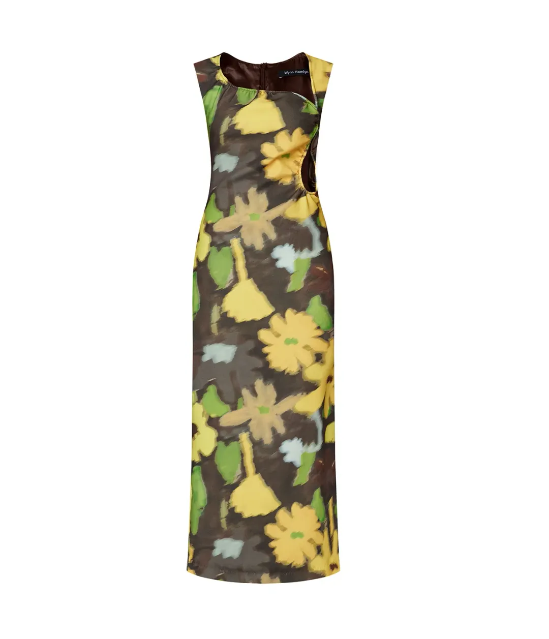 Wynn Hamlyn Ella Maxi Dress Acid Flowers Size AU 8 for rent on The Volte - main image