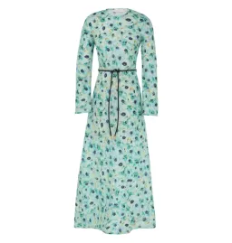 Zimmermann Lightburst Bias Long Dress in Aqua Floral Size 1 / AU 10 for rent on The Volte - image 4