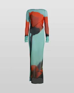 Rat & Boa Santino Maxi Dress Tulip Print Size S / AU 8 for rent on The Volte - image 4