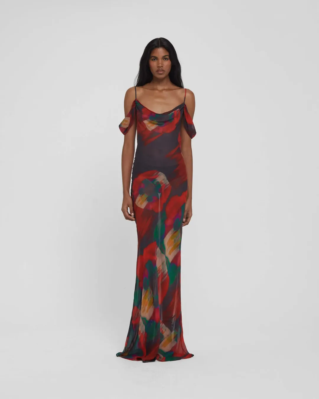 Rat & Boa Adriana Maxi Dress Print Size M / AU 10 for rent on The Volte - main image