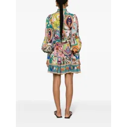 Alemais Evergreen Mini Dress Multi Size AU 10 for rent on The Volte - image 6