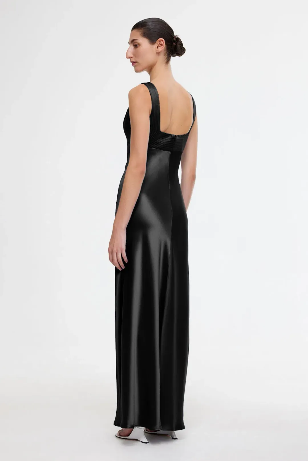 Acler Fagan Maxi Gown Black Size 8 for rent on The Volte - main image
