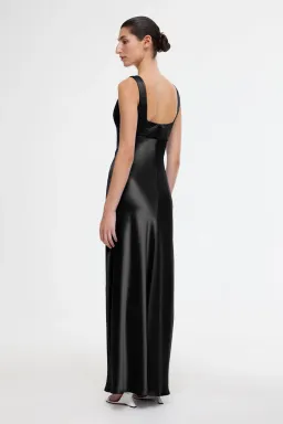 Acler Fagan Maxi Gown Black Size 8 for rent on The Volte - image 3