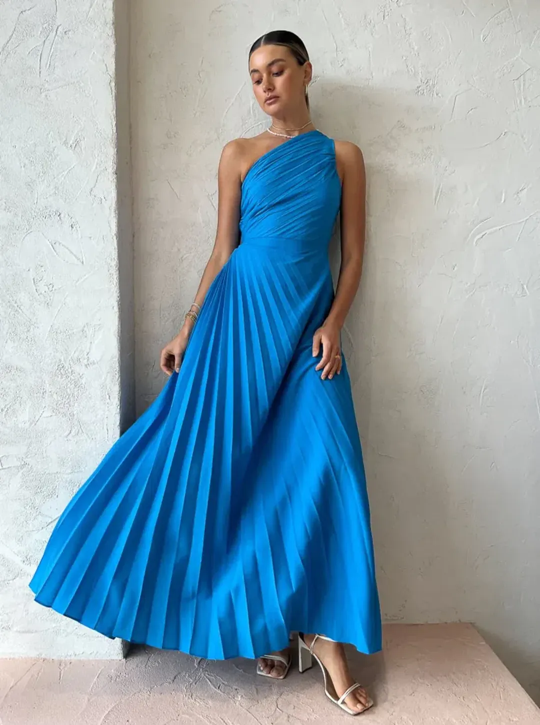 Sonya Moda Azalea Gown Blue Size 6 for rent on The Volte - main image