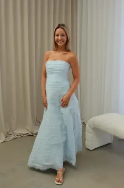 Aje Soundscape Maxi Dress Sea Breeze Size 6 for rent on The Volte - image 2