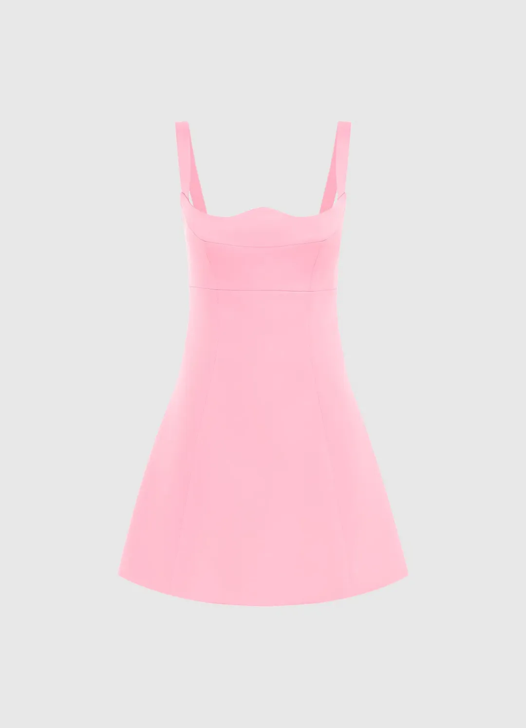 Leo Lin Jacinta Mini Dress Bubblegum Size 8  for rent on The Volte - main image
