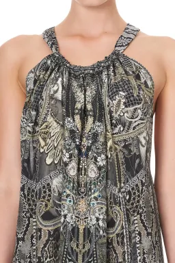 Camilla Drawstring Dress in One Tribe One Size  for rent on The Volte - image 6