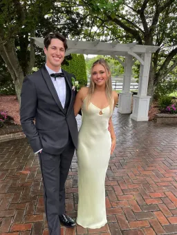 Bec & Bridge Cedar City Maxi Dress Ice Yellow Size 8  for rent on The Volte - image 3