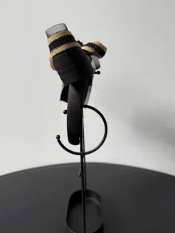 Mimco Headpiece Fascinator Black and Gold One Size for rent on The Volte - image 2