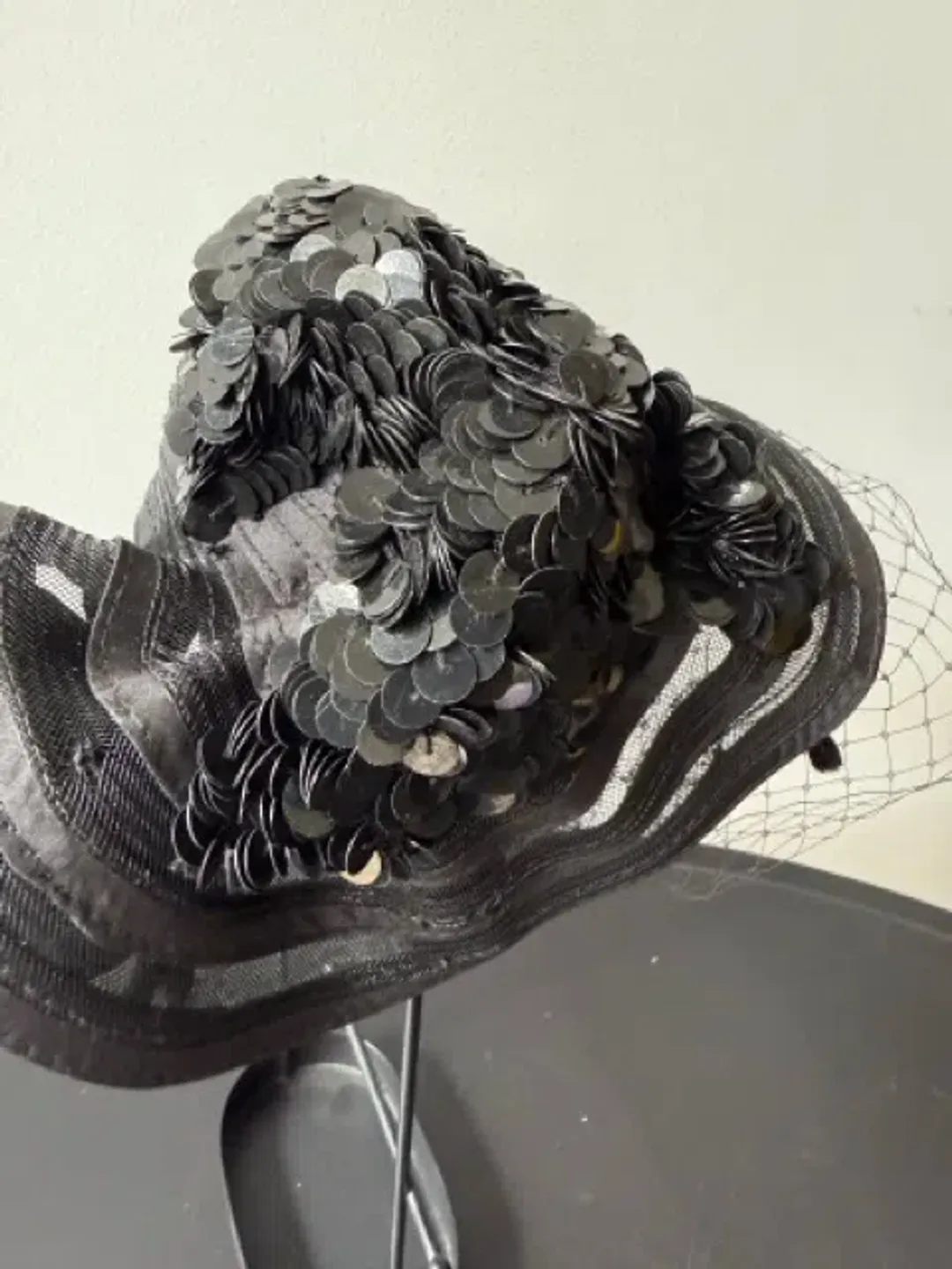 Mimco Vintage Headpiece Black One Size  for rent on The Volte - main image