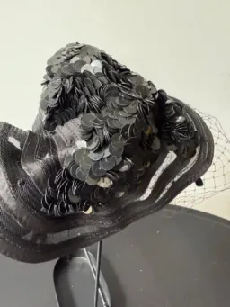 Mimco Vintage Headpiece Black One Size  for rent on The Volte - image 6