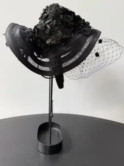 Mimco Vintage Headpiece Black One Size  for rent on The Volte - image 1