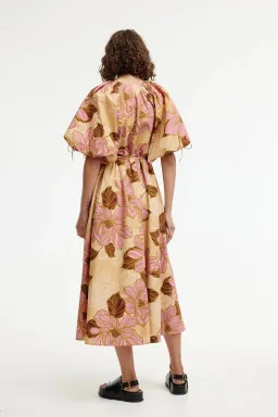 Kinney Elle Puff Sleeve Maxi Dress Rosa Floral Size XXL / AU 16 for rent on The Volte - image 3