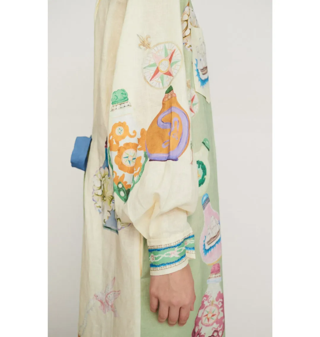 Alemais Elixer Maxi Dress Multi Size AU 8 for rent on The Volte - main image