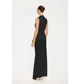 Effie Kats Roza Maxi Dress in Black Size XS / AU 6 for rent on The Volte - image 3