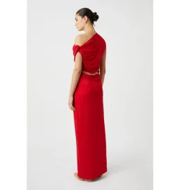 Camilla and Marc Annalise Dress in Scarlet Size AU 10 for rent on The Volte - image 3