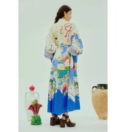 Alemais Nadia Shirtdress Multi Size AU 14 for rent on The Volte - image 3