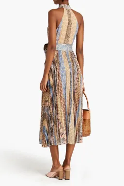 Zimmermann The Zimmerman Sunray Picnic Dress in Tiled Stripe  Size 3/AU 14 for rent on The Volte - image 2
