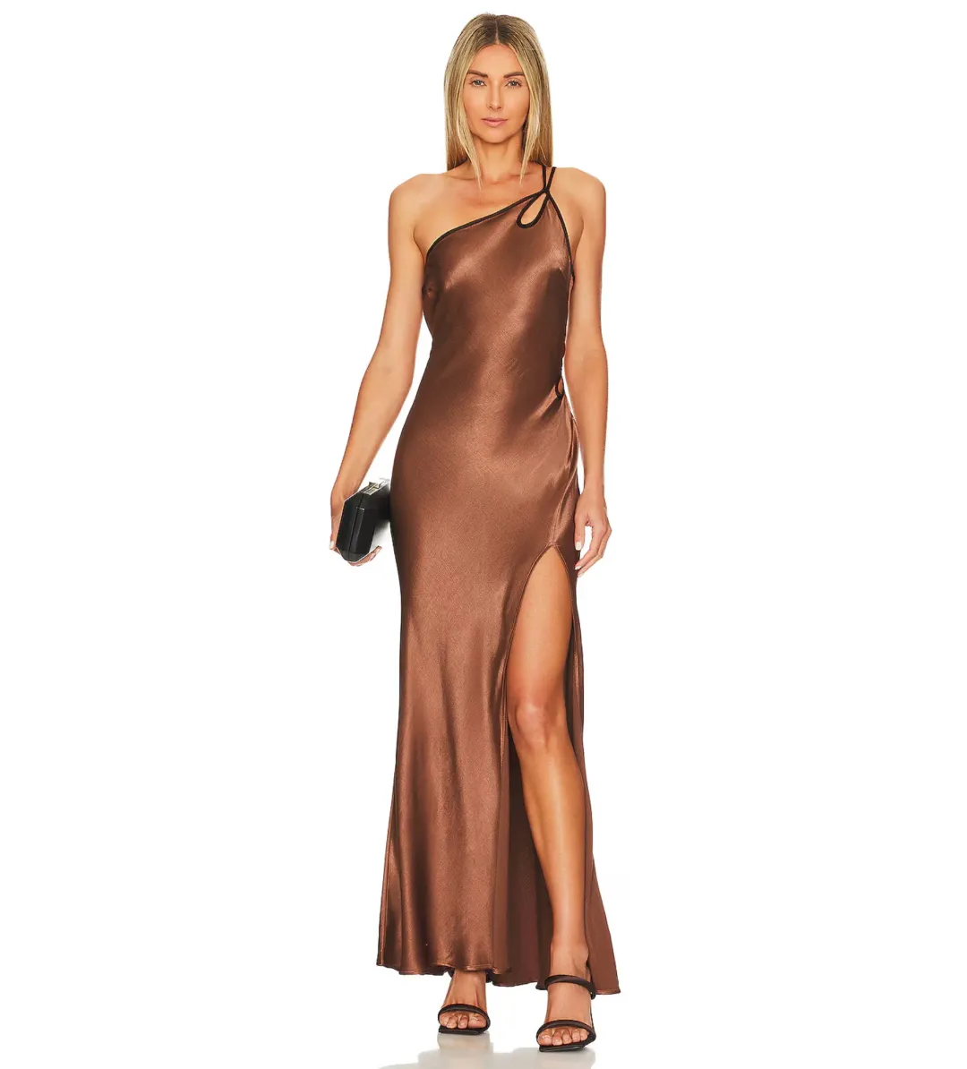 Bec And Bridge Kehlani Maxi Dress In Brown Size 12 for rent on The Volte - main image
