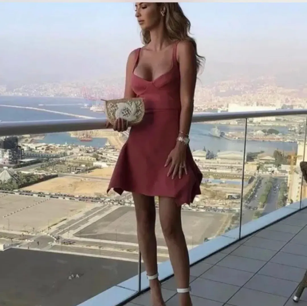 Dion Lee Box Ruffle mini dress size 10  for rent on The Volte - main image