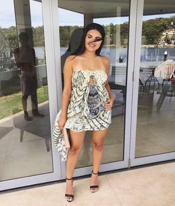 CAMILLA green print mini size 8 for rent on The Volte - image 1