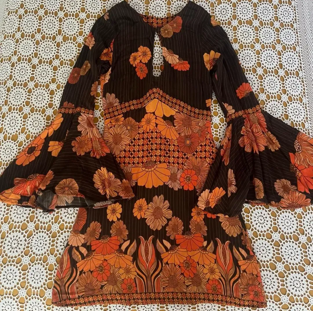 Nine Lives Bazaar Mercury Mini Dress in Midnight for rent on The Volte - main image