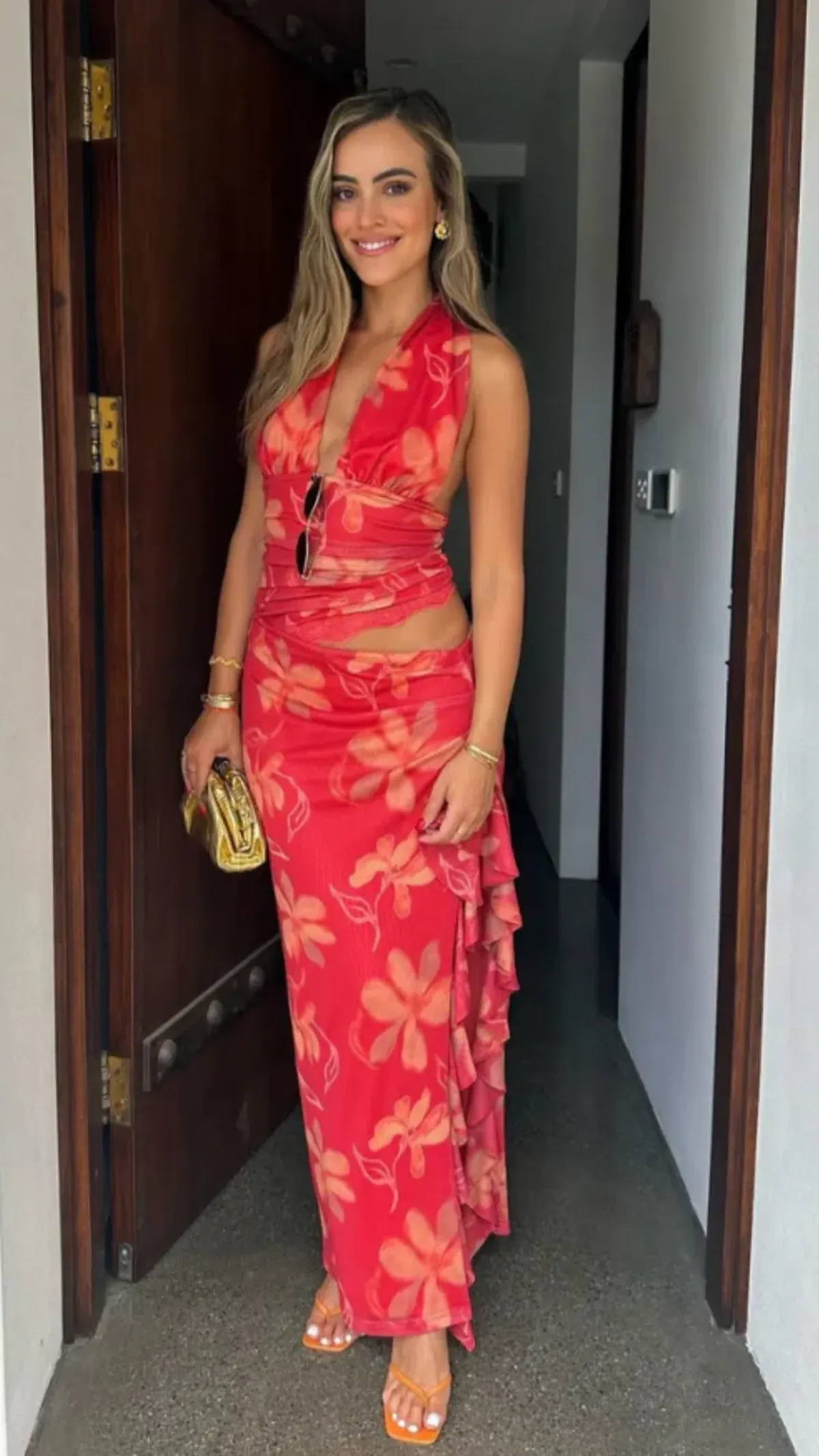 The Penelope Maxi Dress Size 12 for rent on The Volte - main image