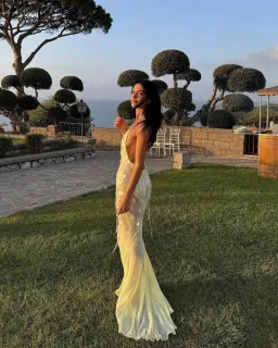 Rat & Boa Asteria Dress Yellow Size XS for rent on The Volte - image 1